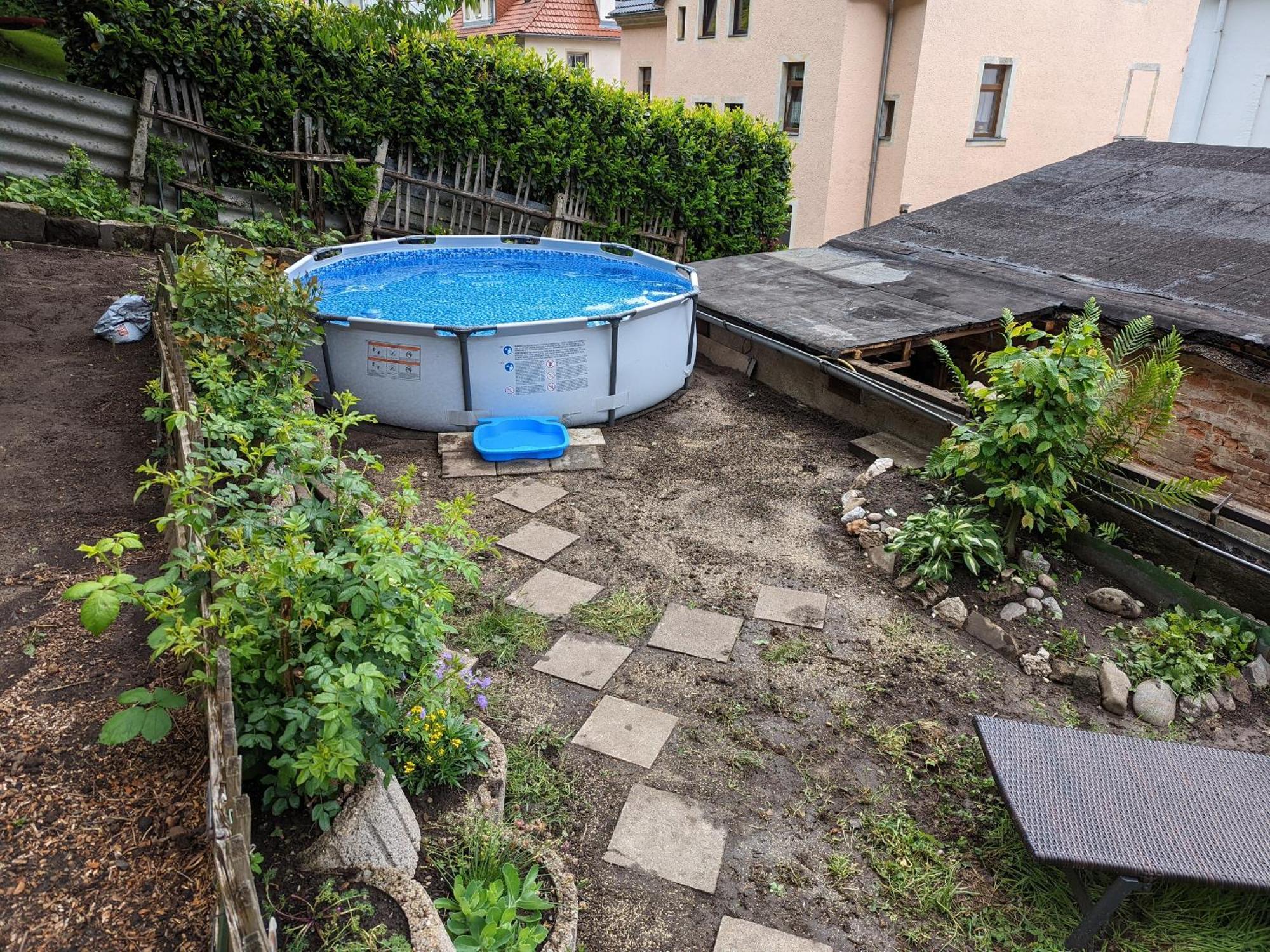 R3 - Urlaubsmagie - Helle Wohnung Mit Garten & Pool Rathmannsdorf Buitenkant foto