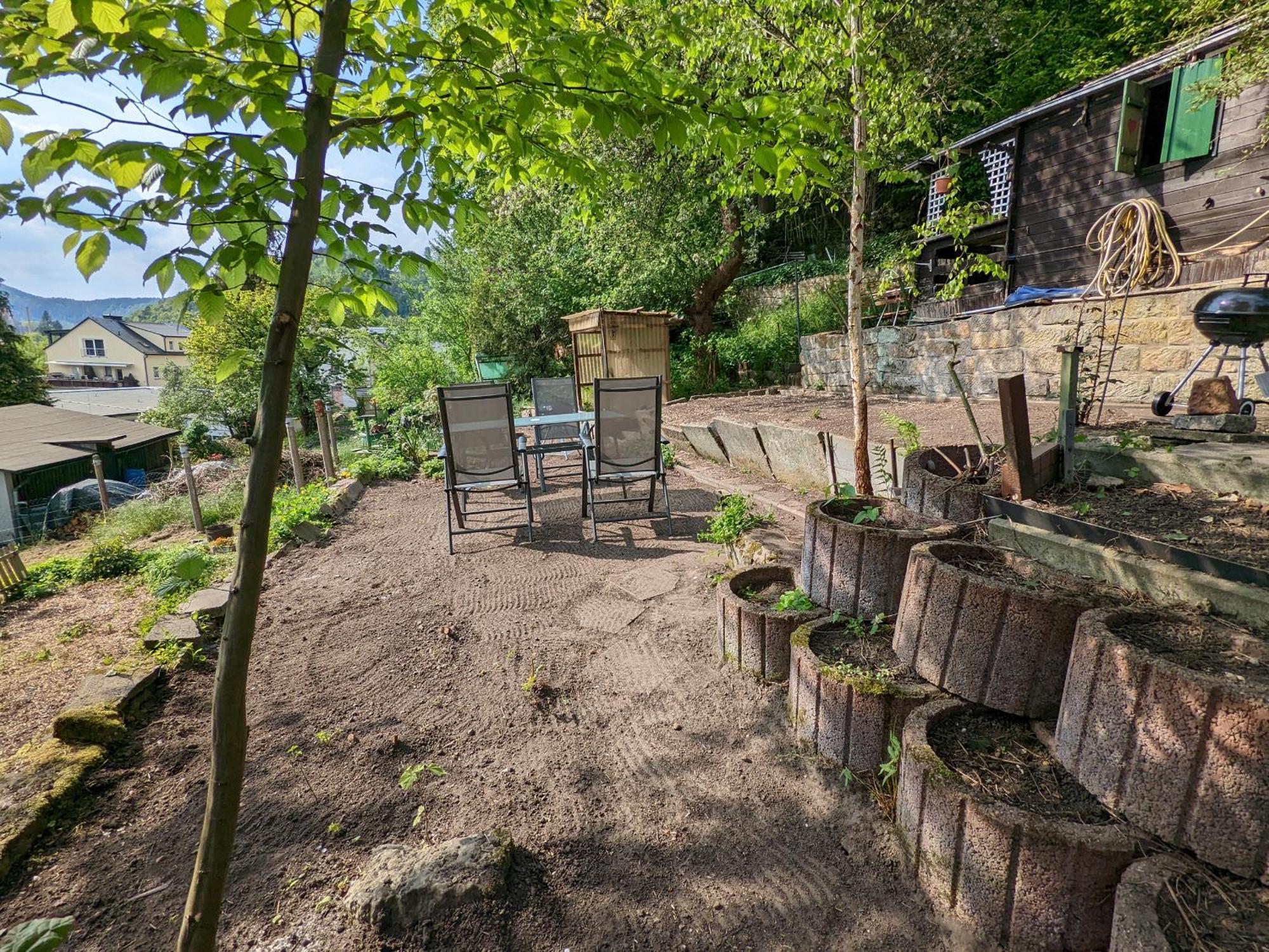 R3 - Urlaubsmagie - Helle Wohnung Mit Garten & Pool Rathmannsdorf Buitenkant foto