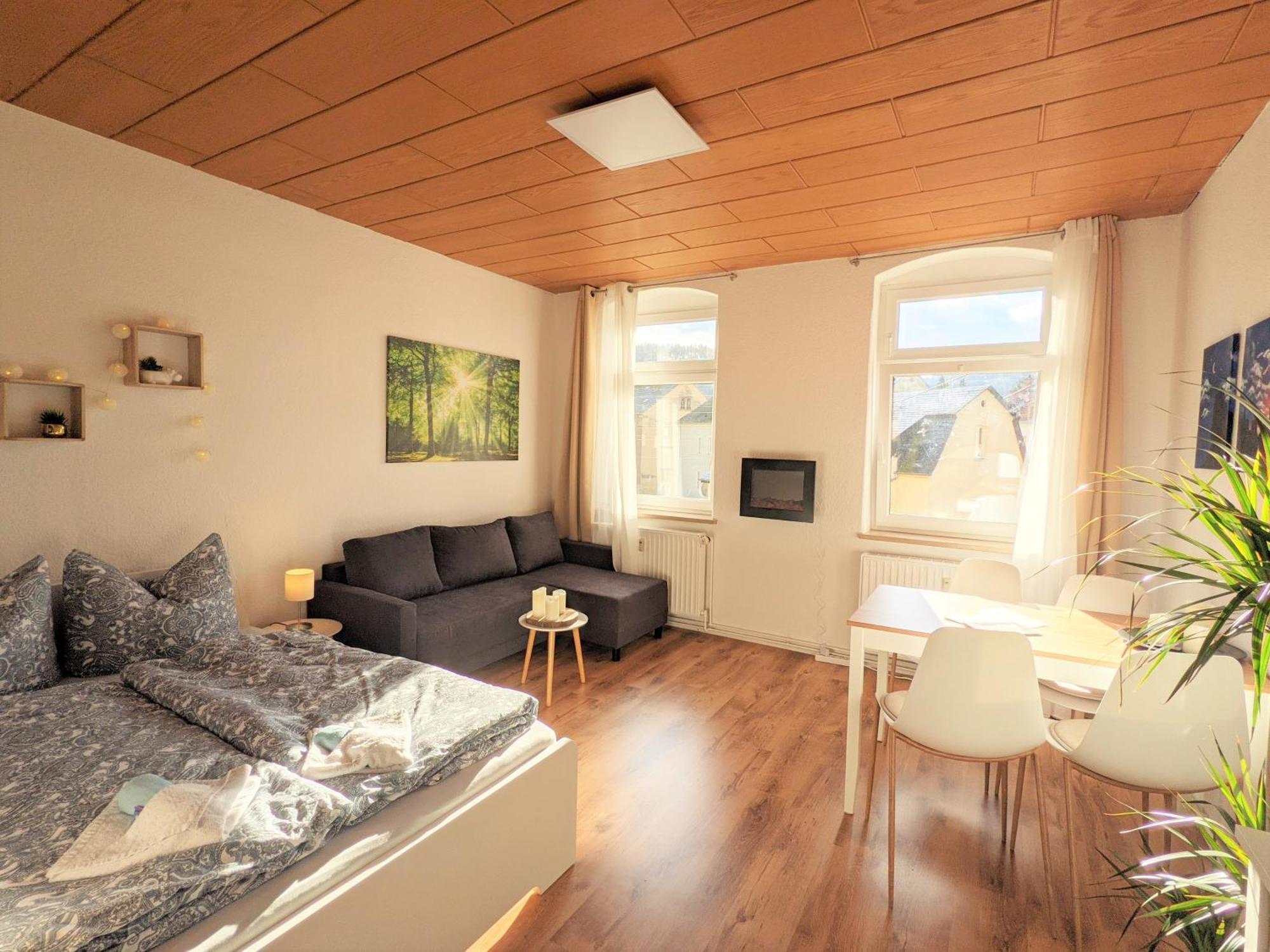 R3 - Urlaubsmagie - Helle Wohnung Mit Garten & Pool Rathmannsdorf Buitenkant foto