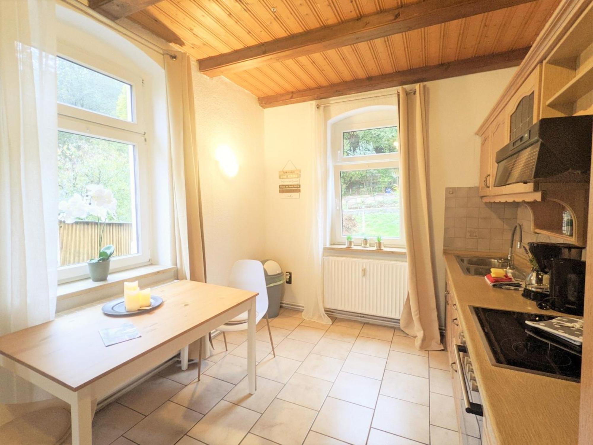 R3 - Urlaubsmagie - Helle Wohnung Mit Garten & Pool Rathmannsdorf Buitenkant foto